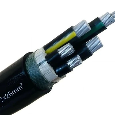 YJLHV Dargludydd Aloi Alwminiwm Unarmored PVC Sheath 1.5-2.5mm Cebl Pŵer Foltedd Canolig o dan y ddaear