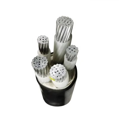 Foltedd Isel YJLV 0.6/1KV XLPE PVC Sheath Power Cable Alwminiwm Cable